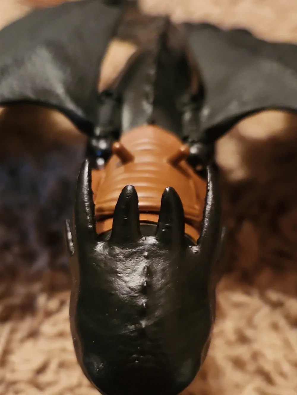 Toothless How To Train Your Dragon Black and Brown Dragon Figure Toy